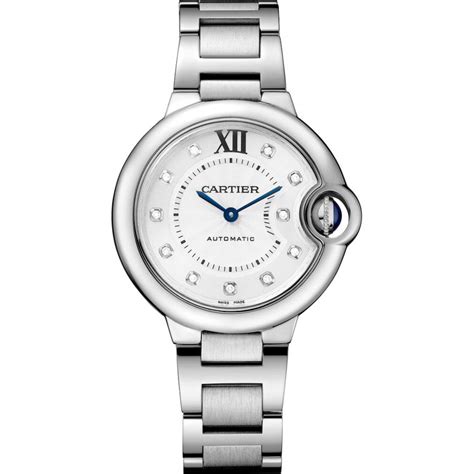 w4bb0021 Cartier Ballon Bleu 33mm Ladies Watch